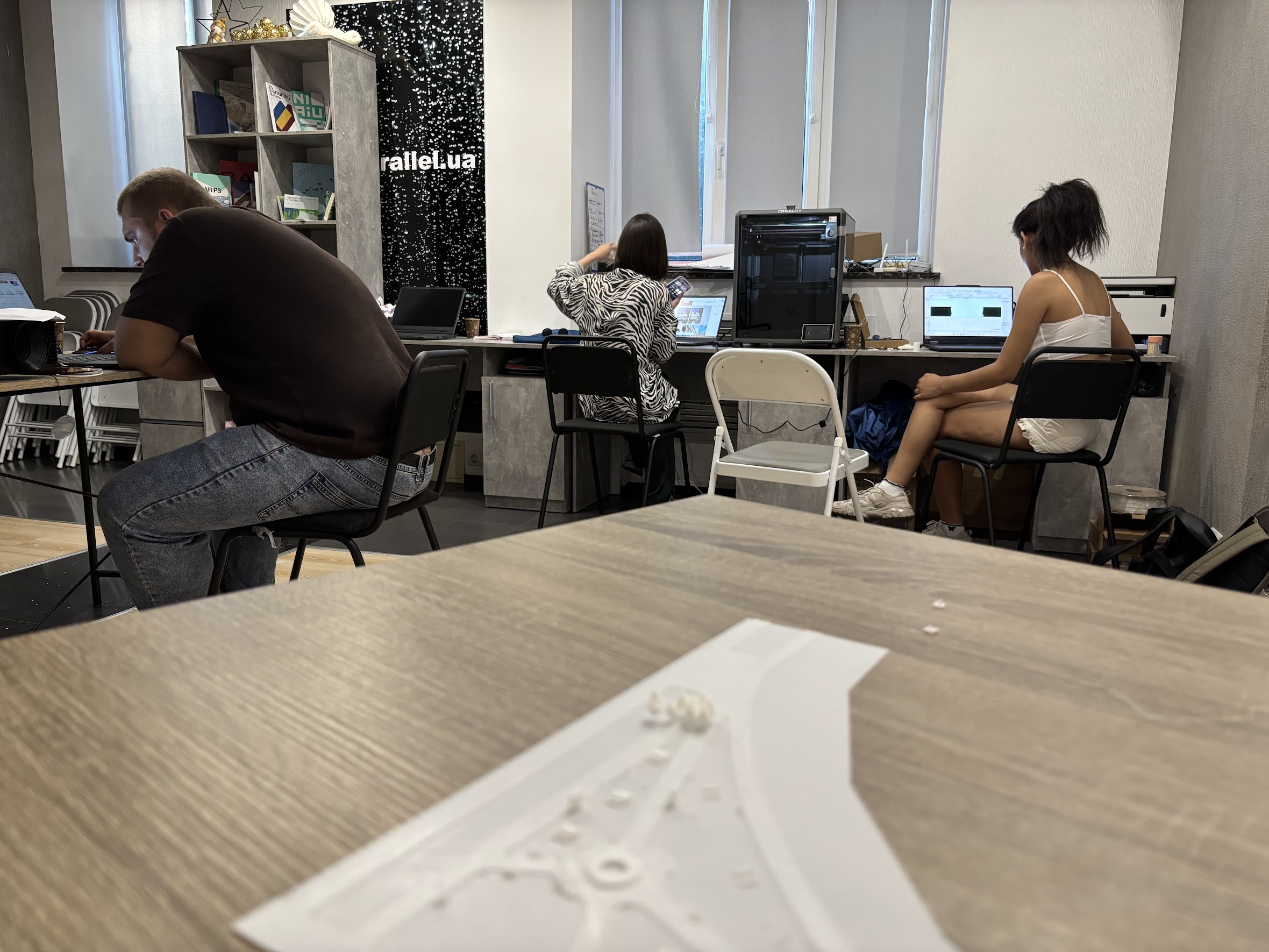 Команда ГО «Урбанізація» під час роботи